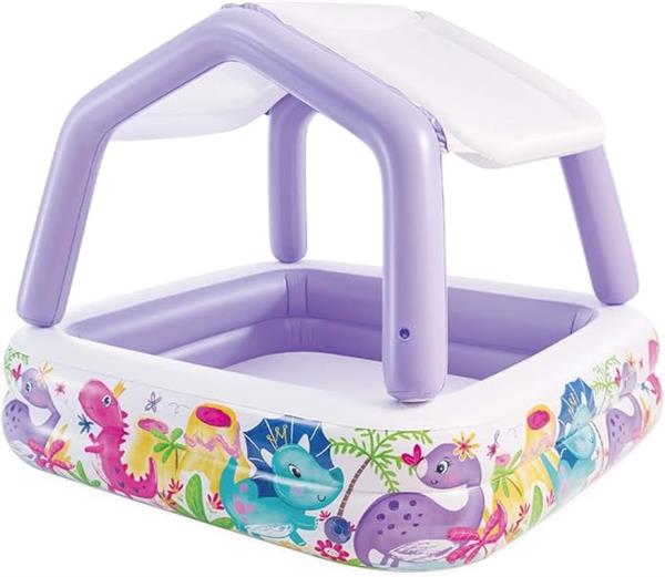 Intex Inflatable Sun Shade Pool 157x157cm 280L