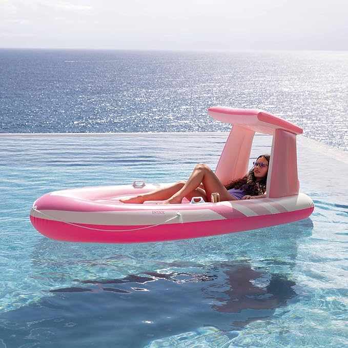 Intex Pink Paradise Inflatable Boat Float