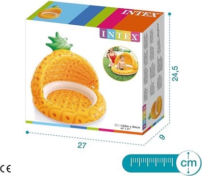 Intex Pineapple Inflatable Baby Pool 1.47m 45L