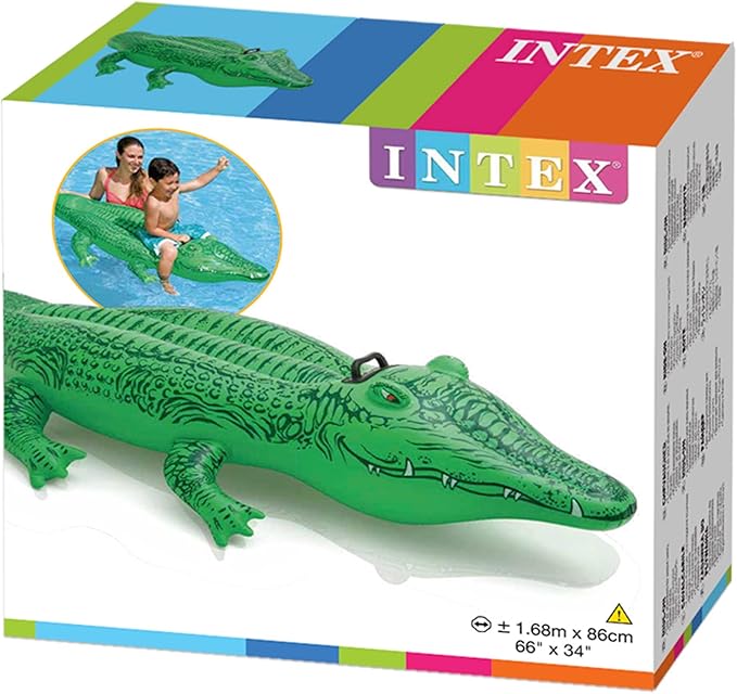 Intex Gator Inflatable Ride-On 168x86cm