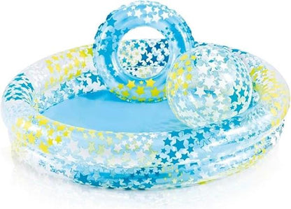 Intex Pool Set 122x25cm Inflatable with Ball and Ring
