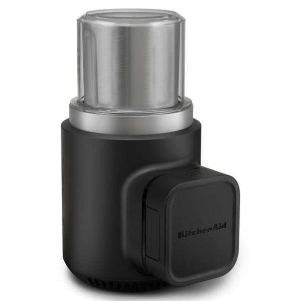 KitchenAid Cordless Blade Grinder Set Matte Black