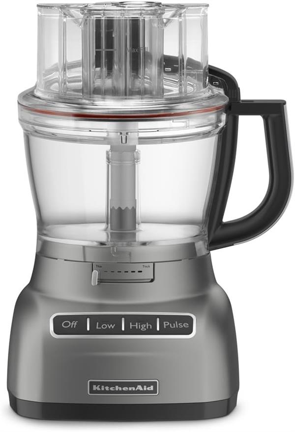 KitchenAid Food Processor 3.3L 14-Cup 300W Grey