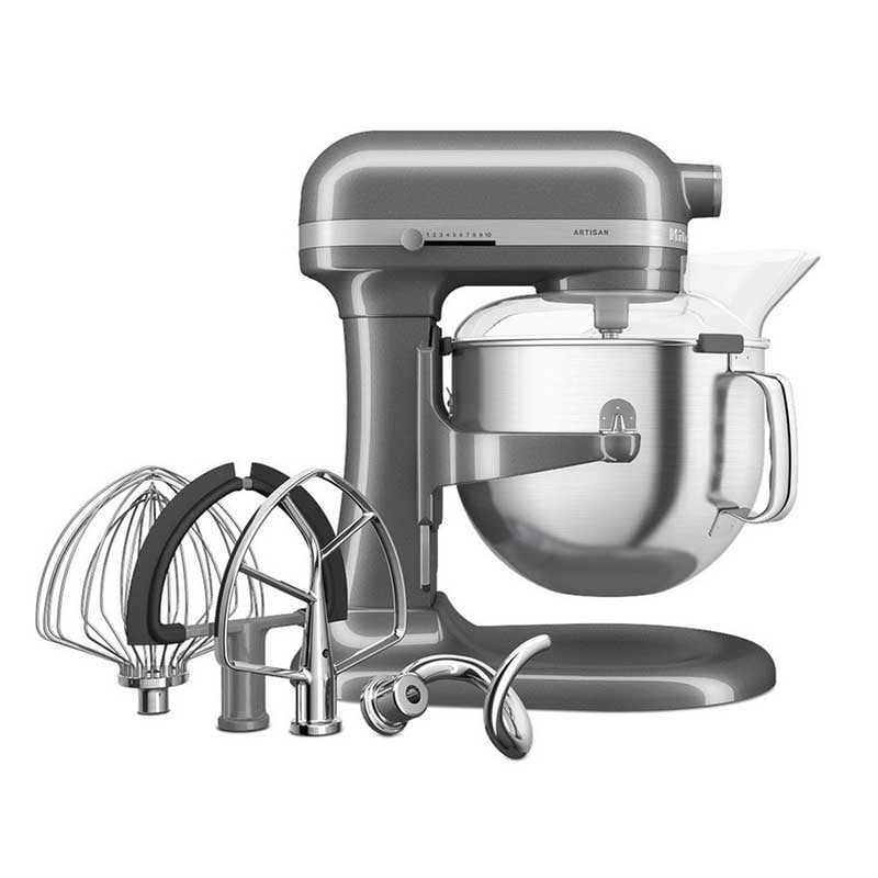 KitchenAid Heavy Duty Stand Mixer 6.6L Bowl-Lift Silver