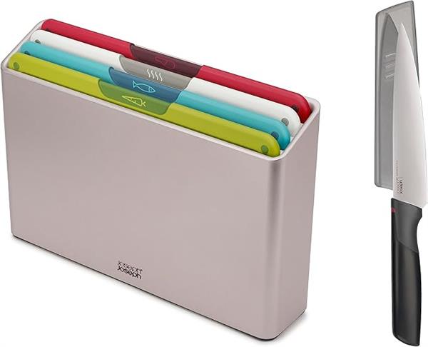 Joseph Joseph Folio Icon 4PC Chopping Board Set with Stand