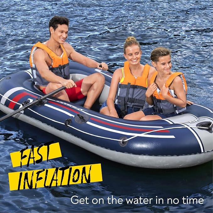 Bestway Treck X2 Inflatable Boat Set 3-Person