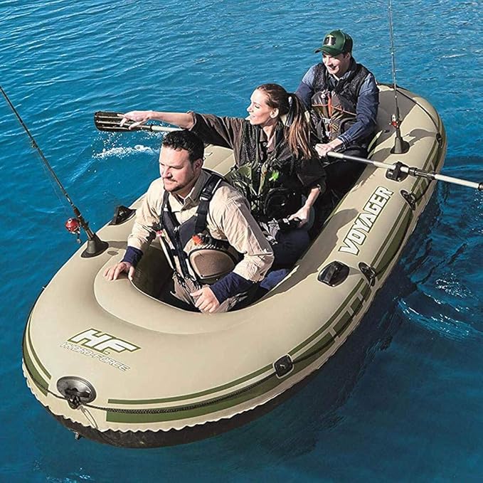 Bestway Voyager 500 Inflatable Boat Set 3-Person