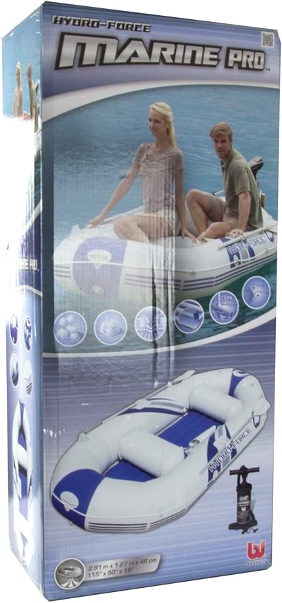 Bestway Marine Pro Inflatable Boat 3-Person