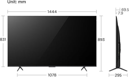 TCL 65 Inch QLED 4K UHD Mini LED C6K 144Hz