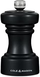 Cole & Mason Hoxton Black Gloss Pepper Mill 104mm