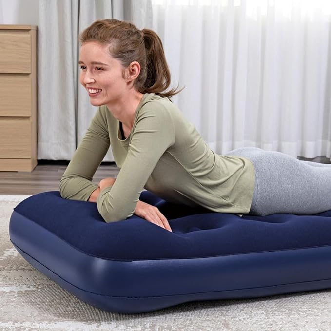 Bestway Airbed Junior Twin Built-in Foot Pump