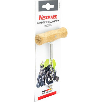 Westmark Wooden Handle Corkscrew