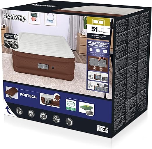 Bestway Airbed Queen Built-in Pump