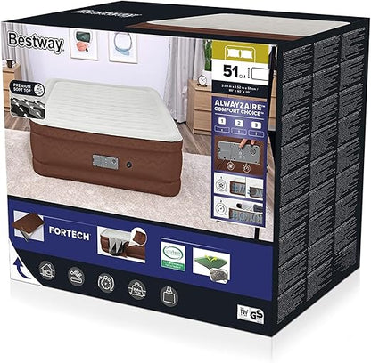 Bestway Airbed Queen Built-in Pump