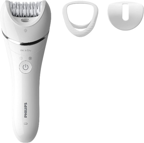Philips Epilator Series 8000 for Women with 3 Accessories | BRE700