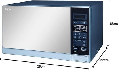 Sharp Microwave Grill 25L 900W Digital Silver