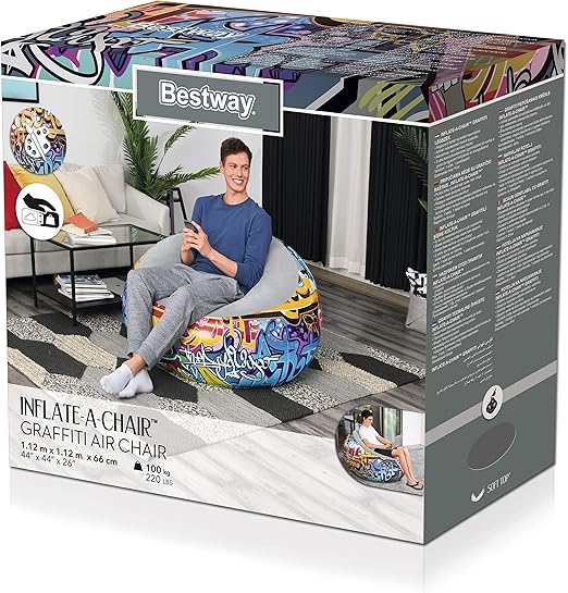 Bestway Graffiti Inflatable Air Chair