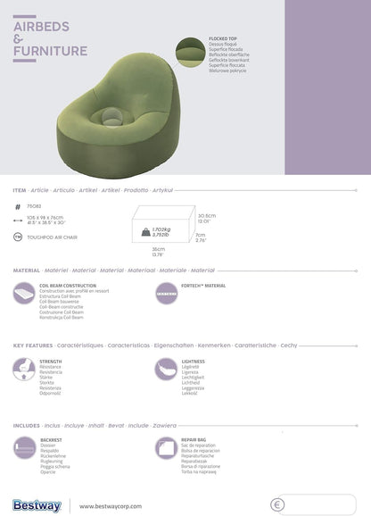 Bestway ToughPod Inflatable Air Chair