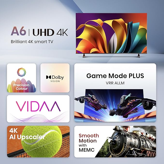 Hisense 75 Inch 4K UHD Smart TV 60Hz Dolby Vision