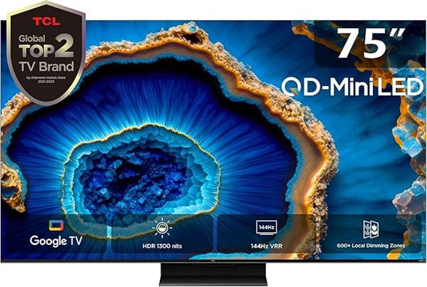 TCL 75 Inch QLED Mini LED 4K UHD HDR TV