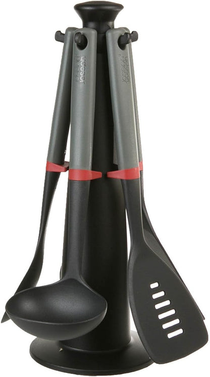 Joseph Joseph Duo Utensil Set 5PC with Stand Nylon