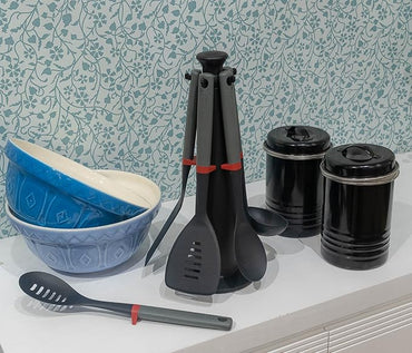 Joseph Joseph Duo Utensil Set 5PC with Stand Nylon