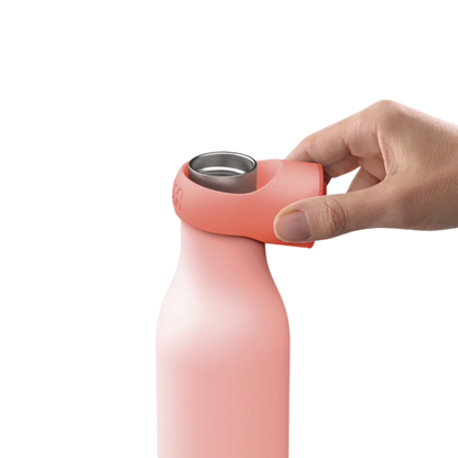 Joseph Joseph Loop Vacuum Water Bottle 500ml Rose 12/24H