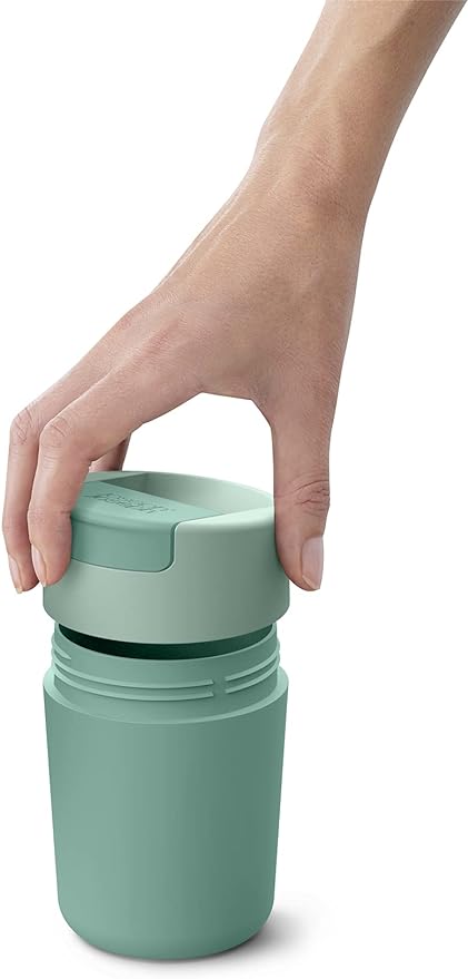 Joseph Joseph Sipp Hygienic Travel Mug 340ml Green