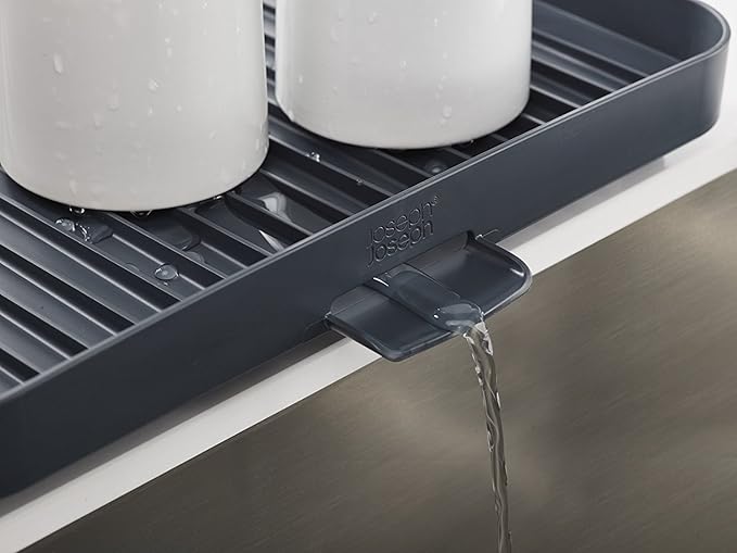 Joseph Joseph Y-Rack Dish Rack Drain Board Set Large Grey