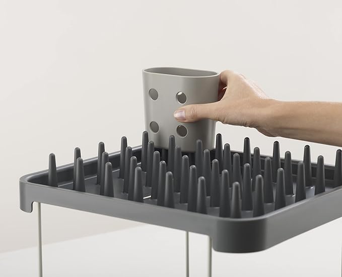 Joseph Joseph Duo 2-Tier Extendable Dish Rack Grey