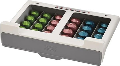 Joseph Joseph Under-Shelf Coffee Capsule Drawer 30 Nespresso