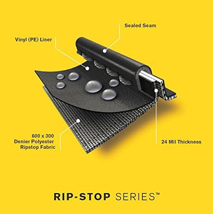 Charbroil 3-4 Burner Large Rip-Stop Grill Cover Black