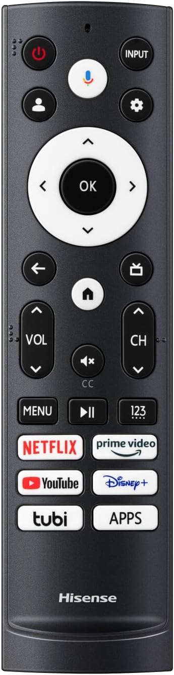 Hisense 85 Inch U7K Mini-LED ULED 4K Google TV 144Hz