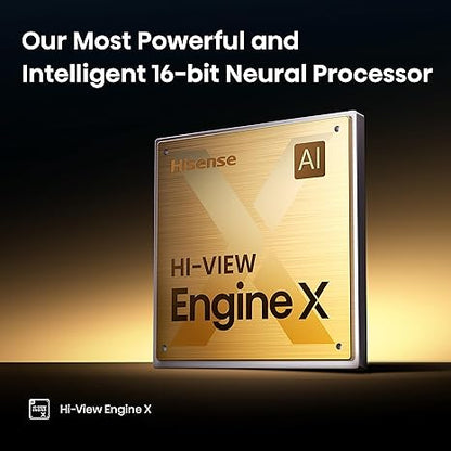 Hisense 85 Inch UX Mini-LED QLED 4K Google TV 120Hz