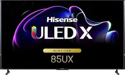 Hisense 85 Inch UX Mini-LED QLED 4K Google TV 120Hz