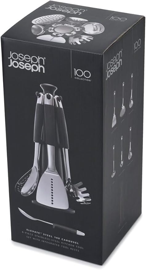 Joseph Joseph Elevate Carousel Utensil Set 6PC Stainless Steel