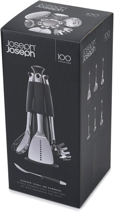 Joseph Joseph Elevate Carousel Utensil Set 6PC Stainless Steel