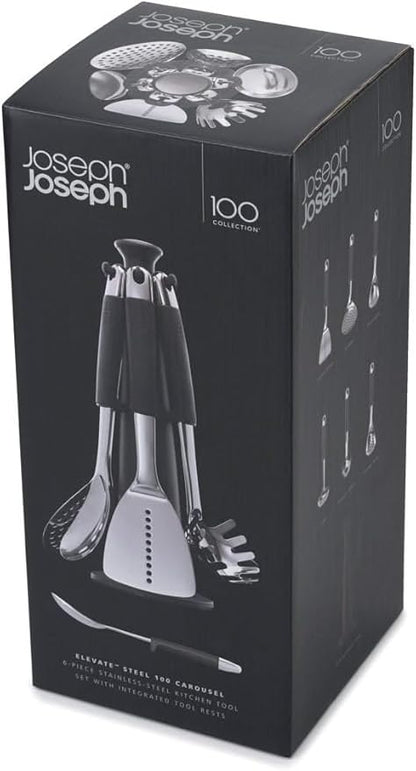 Joseph Joseph Elevate Carousel Utensil Set 6PC Stainless Steel