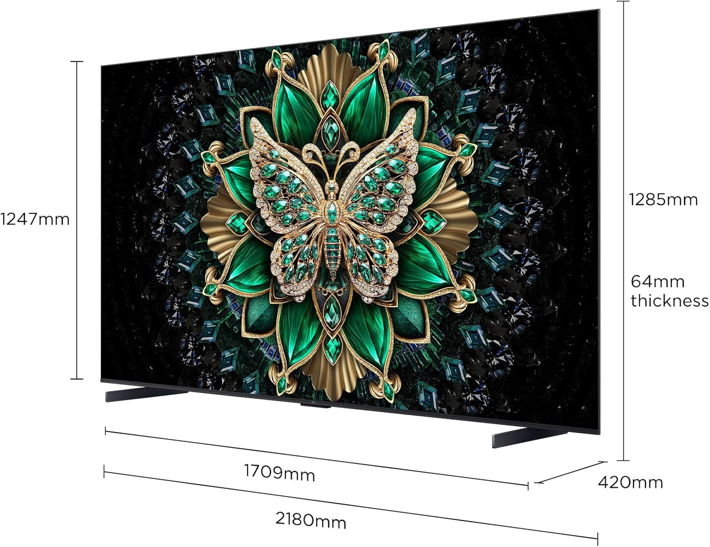TCL 98 Inch QLED 4K UHD Mini LED C6K TV