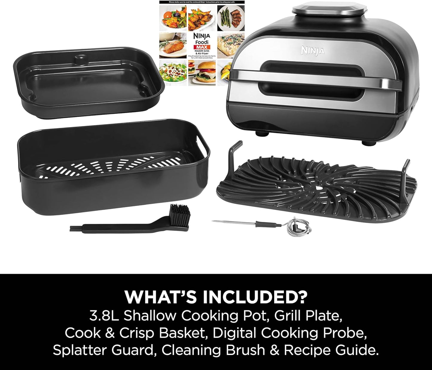 Ninja Foodi Smart XL Grill Air Fryer 2460W