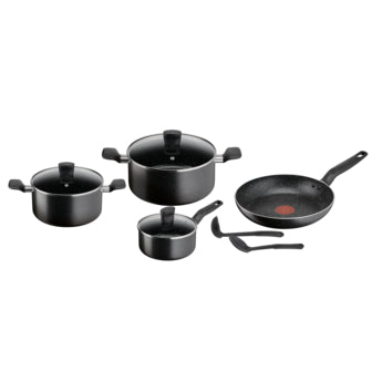 Tefal Dark Stone Cookware Set 9PC