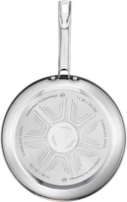 Tefal Intuition Frypan 24cm Stainless Steel Induction