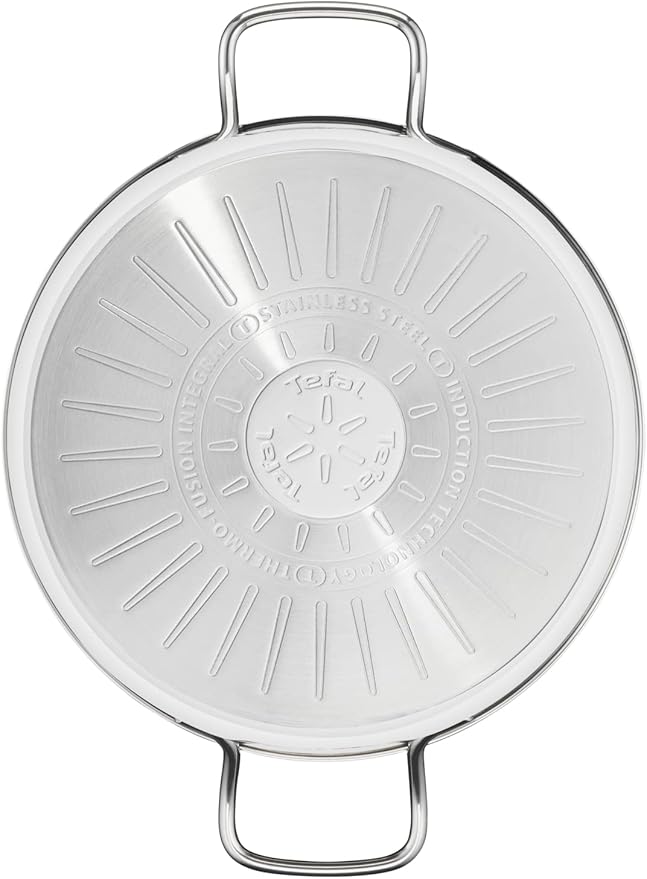 Tefal Intuition Casserole 24cm 4.9L Stainless Steel Induction