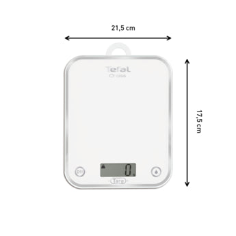 Tefal Optiss Digital Kitchen Scale 5KG White