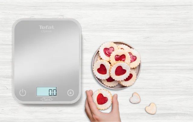 Tefal Optiss Digital Kitchen Scale 5KG Silver