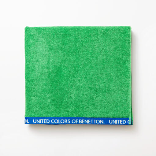 Benetton Velour Beach Towel 90x160cm 380GSM Green