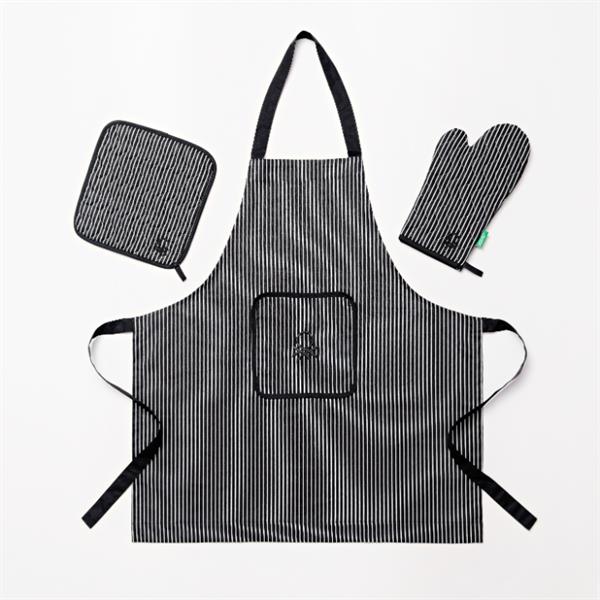 Benetton Cotton Apron 75x85cm B&W Edition