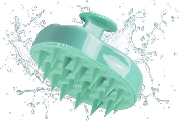 Beper Silicone Scalp Massager Hair Brush
