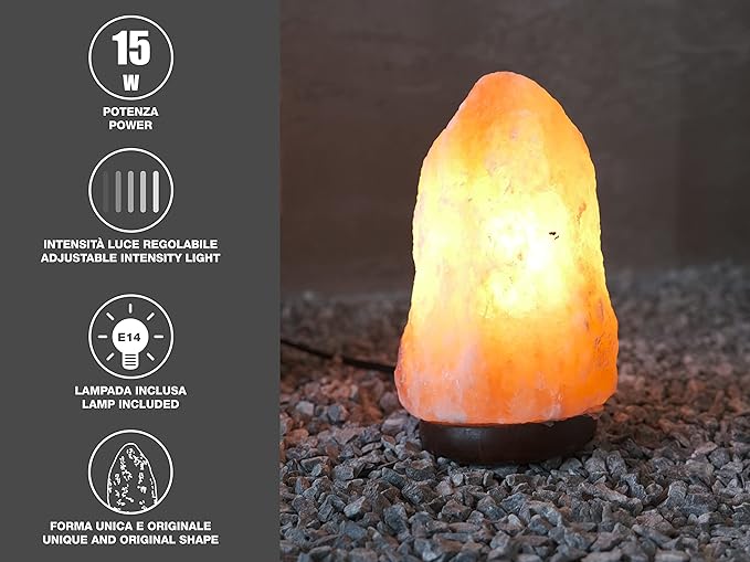 Beper Himalayan Salt Stone Lamp
