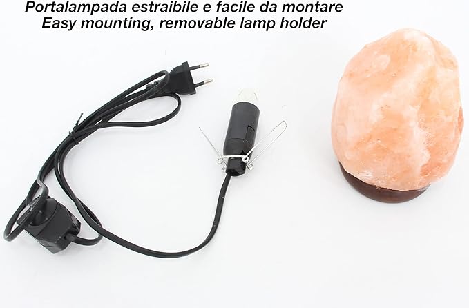 Beper Himalayan Salt Stone Lamp